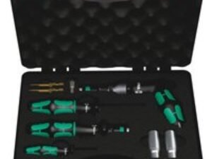 Wera 7443/61/9 Tyre Pressure Control System Assembly Tool Kit
