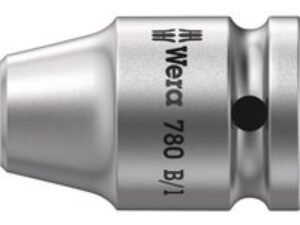 Wera 780B/1S Extra Strong 3/8" Square Drive to 1/4" Hex Screwdriver Bit Holder 3/8