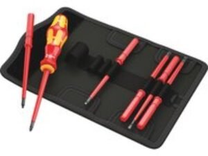 Wera 7 Piece Kraftform Kompakt 60I/68I VDE Insulated Interchangeable Screwdriver Set