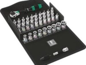 Wera 8100 SA 1/4 Drive All-In Zyklop Speed Ratchet 42 Piece Set 1/4