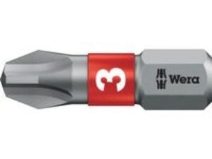 Wera 851/1 BTZ BiTorsion Extra Tough Phillips Screwdriver Bits PH3 25mm Pack of 1