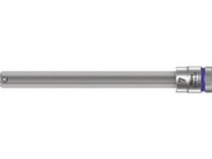 Wera 8740 A HF Zyklop 1/4" Drive Long Hexagon Socket Bit Metric 1/4" 7mm