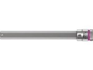 Wera 8740 A HF Zyklop 1/4" Drive Long Hexagon Socket Bit Metric 1/4" 8mm