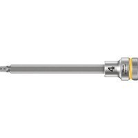 Wera 8740 B HF Zyklop 3/8" Drive Long Hexagon Socket Bit Metric 3/8" 4mm