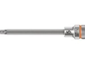 Wera 8740 B HF Zyklop 3/8" Drive Long Hexagon Socket Bit Metric 3/8" 5mm