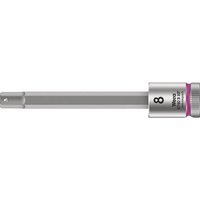 Wera 8740 B HF Zyklop 3/8" Drive Long Hexagon Socket Bit Metric 3/8" 8mm