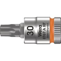 Wera 8767 A HF Zyklop 1/4" Drive Torx Socket Bit 1/4" T30