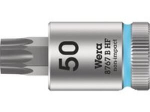 Wera 8767 B HF Zyklop 3/8" Drive Torx Socket Bit 3/8" T50