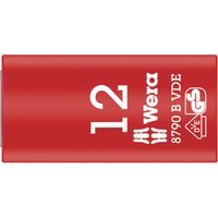 Wera 8790B Zyklop VDE 3/8" Drive Socket 3/8" 12mm