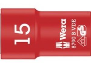 Wera 8790B Zyklop VDE 3/8" Drive Socket 3/8" 15mm