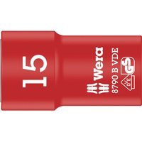 Wera 8790B Zyklop VDE 3/8" Drive Socket 3/8" 15mm