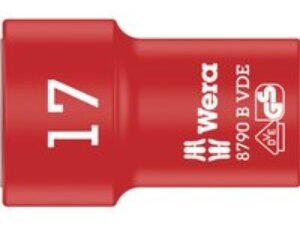 Wera 8790B Zyklop VDE 3/8" Drive Socket 3/8" 17mm