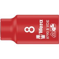 Wera 8790B Zyklop VDE 3/8" Drive Socket 3/8" 8mm