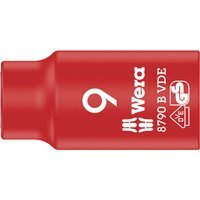 Wera 8790B Zyklop VDE 3/8" Drive Socket 3/8" 9mm