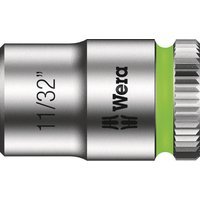 Wera 8790 HMA Zyklop 1/4" Drive Hexagon Socket Imperial 1/4" 11/32