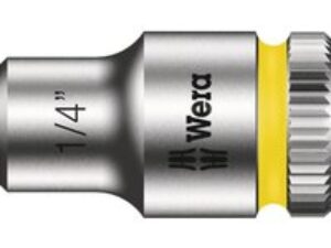 Wera 8790 HMA Zyklop 1/4" Drive Hexagon Socket Imperial 1/4" 1/4