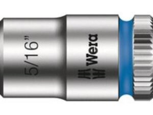 Wera 8790 HMA Zyklop 1/4" Drive Hexagon Socket Imperial 1/4" 5/16