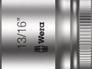 Wera 8790 HMB Zyklop 3/8" Drive Hexagon Socket Imperial 3/8" 13/16