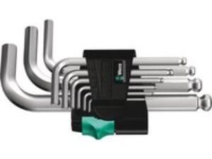 Wera 950PKS SM N 9 Piece Hex Allen Key Set