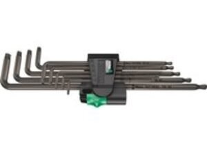 Wera 9 Piece Torx Key Set Long