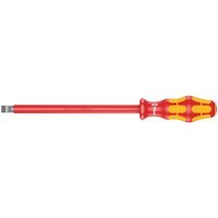 Wera Kraftform 160I VDE Insulated Parallel Slotted Screwdriver 10mm 200mm