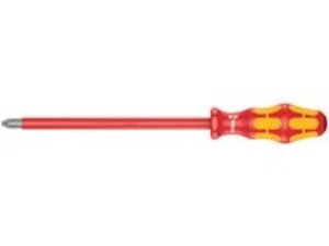 Wera Kraftform 165I VDE Insulated Pozi Screwdriver PZ4 200mm
