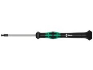 Wera Kraftform 2052 Ballend Hex Micro Screwdriver Imperial 1/16" 60mm