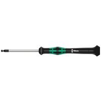 Wera Kraftform 2052 Ballend Hex Micro Screwdriver Imperial 1/16" 60mm