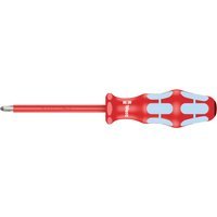 Wera Kraftform 3165I VDE Pozi Stainless Steel Screwdriver PZ2 100mm