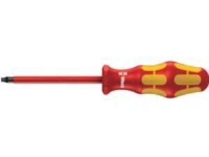 Wera Kraftform Plus 168I VDE Insulated Square Screwdriver Robertson Tip 2 200mm