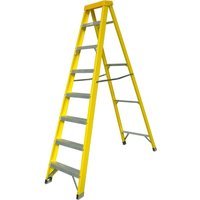 Zarges Fibreglass Swingback Step Ladder 8